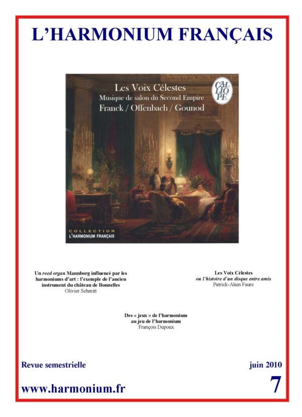 L'harmonium français - N°7 - juin 2010
