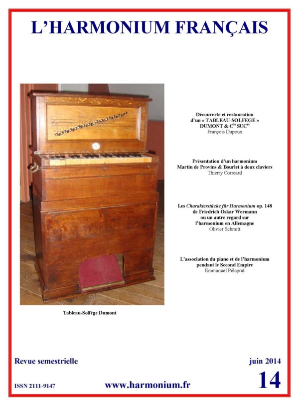 L'harmonium français - N°14 - juin 2014